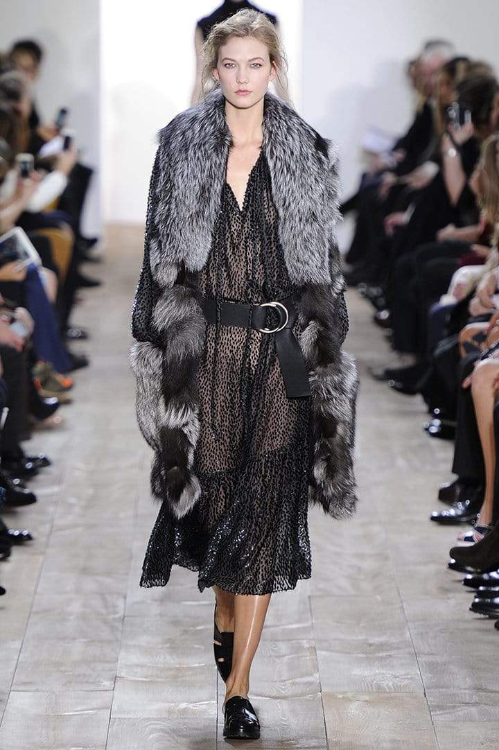 MICHAEL KORS-Ruffle Peasant Skirt-