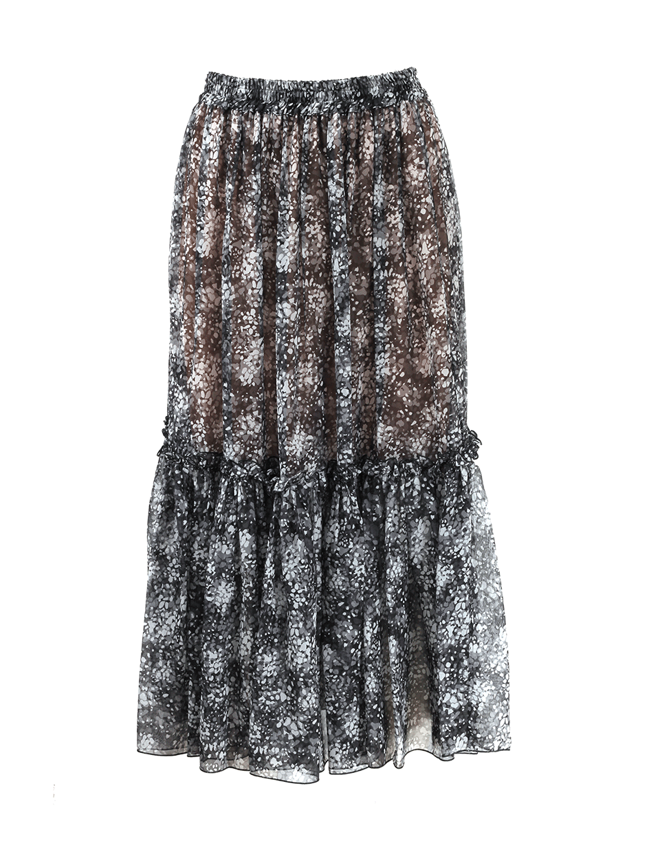 MICHAEL KORS-Ruffle Peasant Skirt-