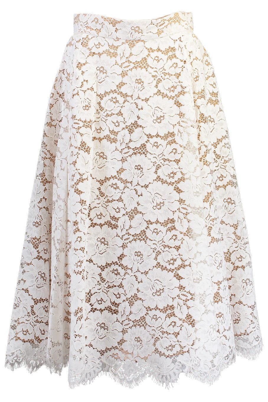 MICHAEL KORS-Circle Skirt - White-