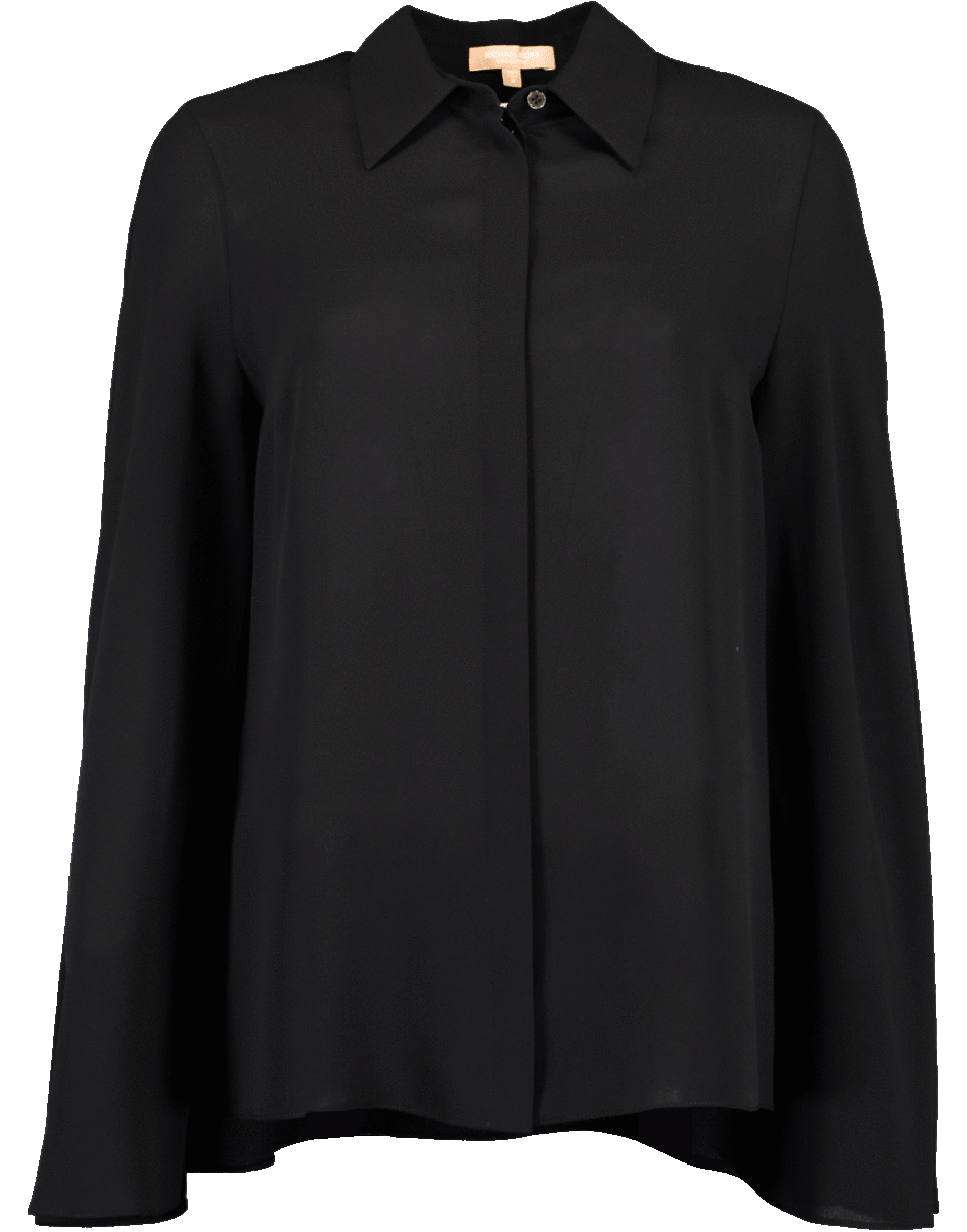 MICHAEL KORS-Slit Sleeve Shirt-