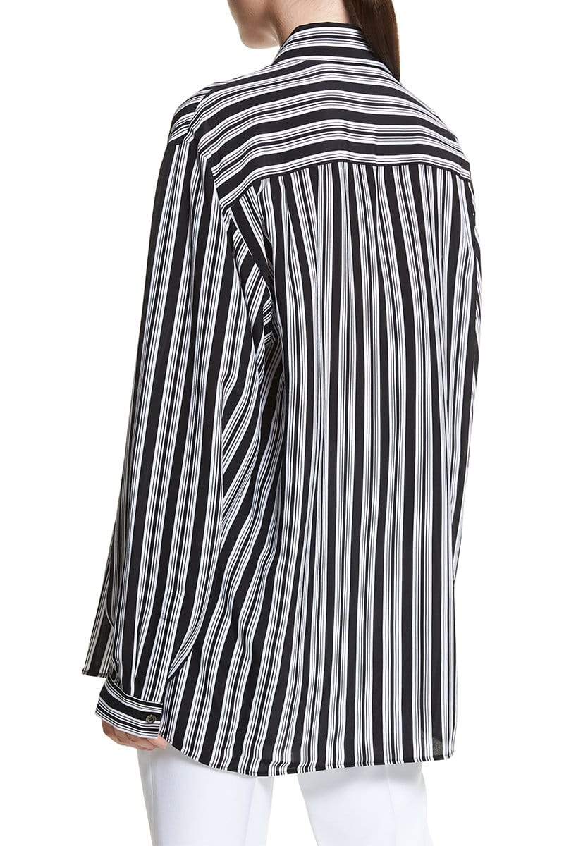 MICHAEL KORS-Dolman Sleeve Button Down Shirt-