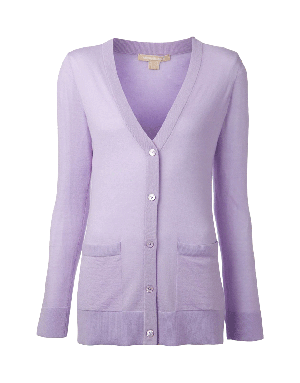 MICHAEL KORS-Featherweight Cashmere Cardigan-