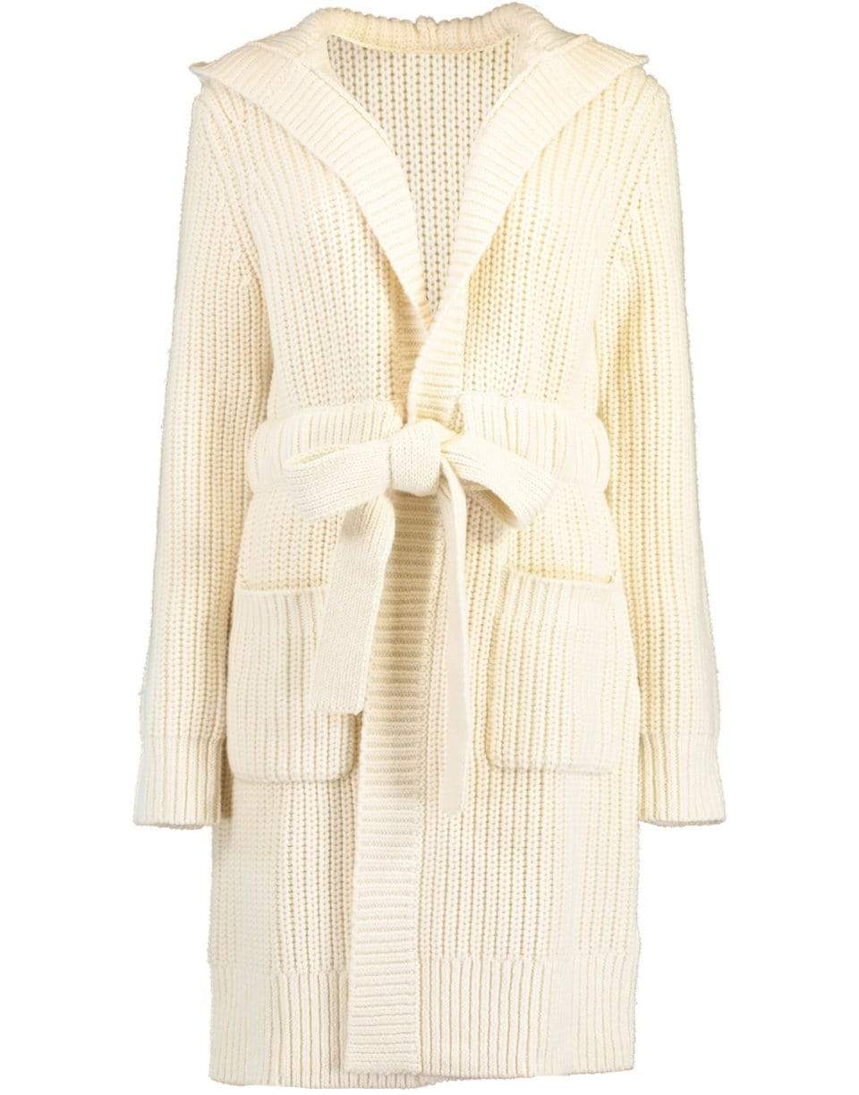 MICHAEL KORS-Shaker Hooded Cardigan-
