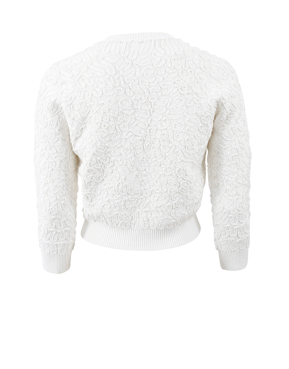 MICHAEL KORS-Soutache Embroidered Cropped Cardigan-