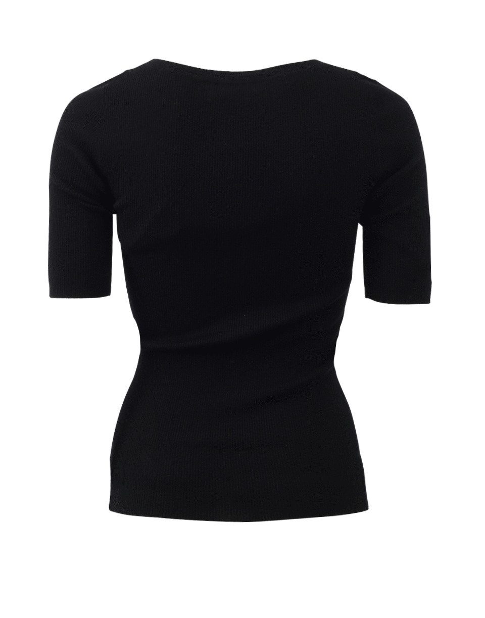 MICHAEL KORS-Elbow Sleeve Crewneck-