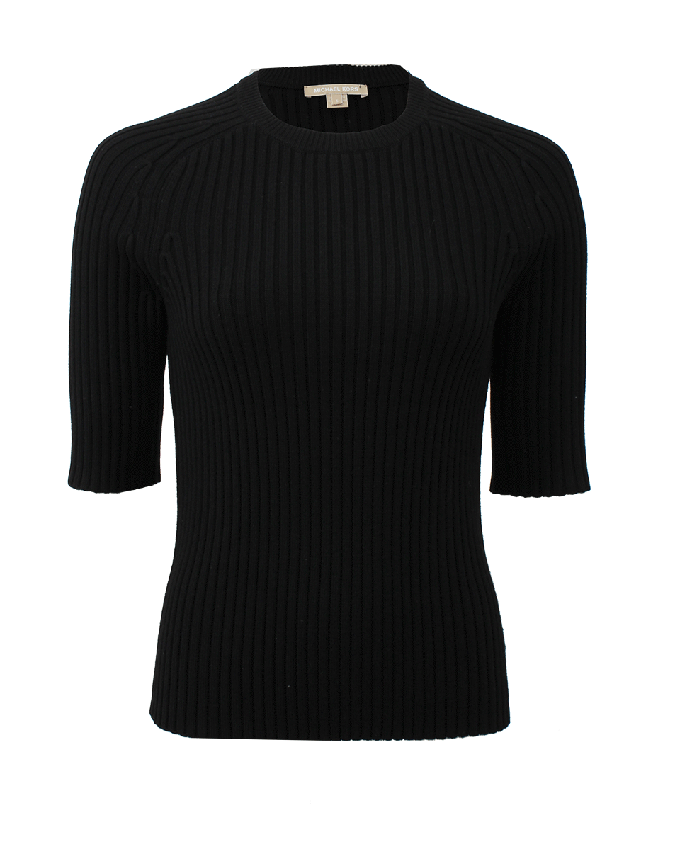 MICHAEL KORS-Merino Rib Crew-