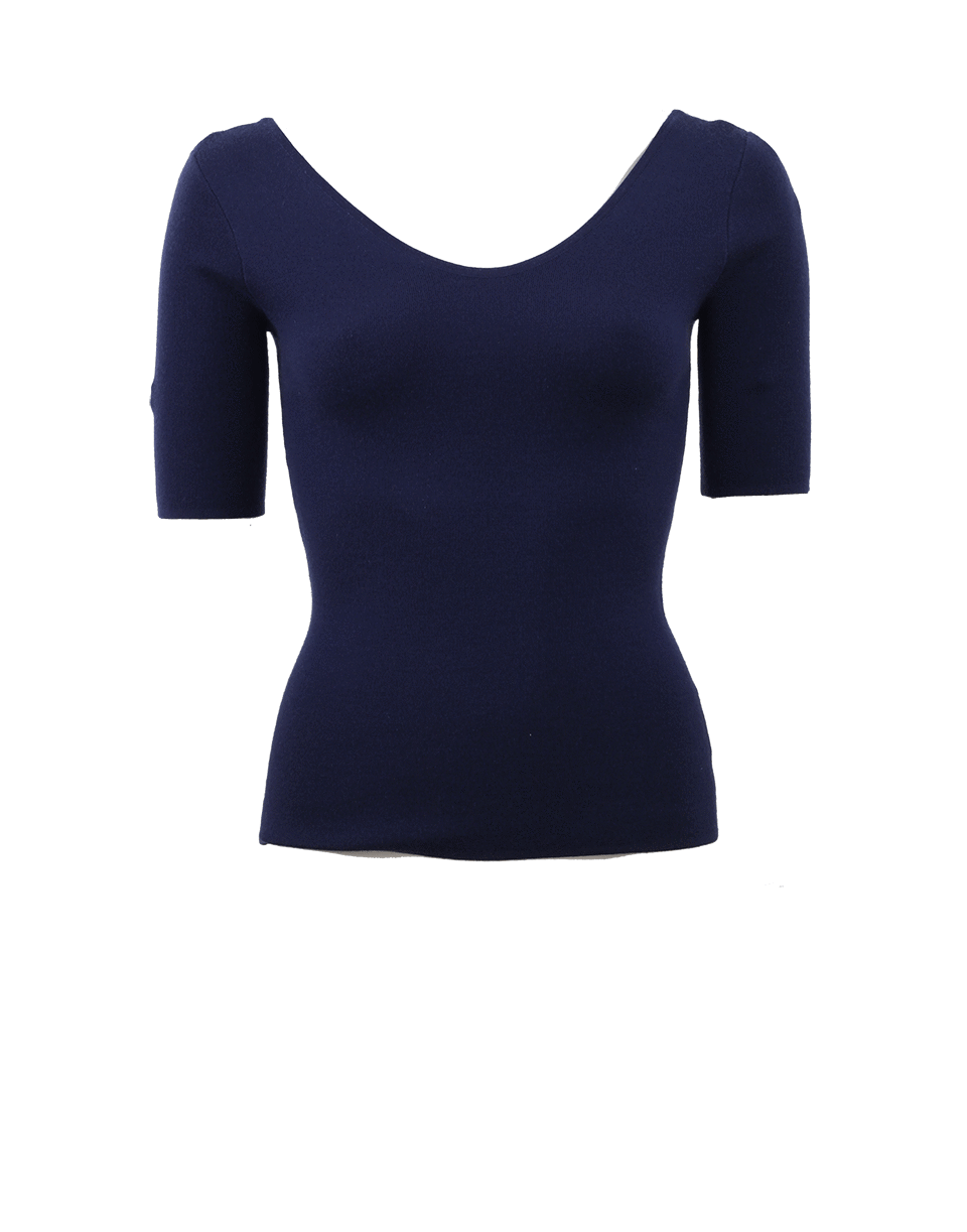 MICHAEL KORS-Super Cashmere Scoop Neck-