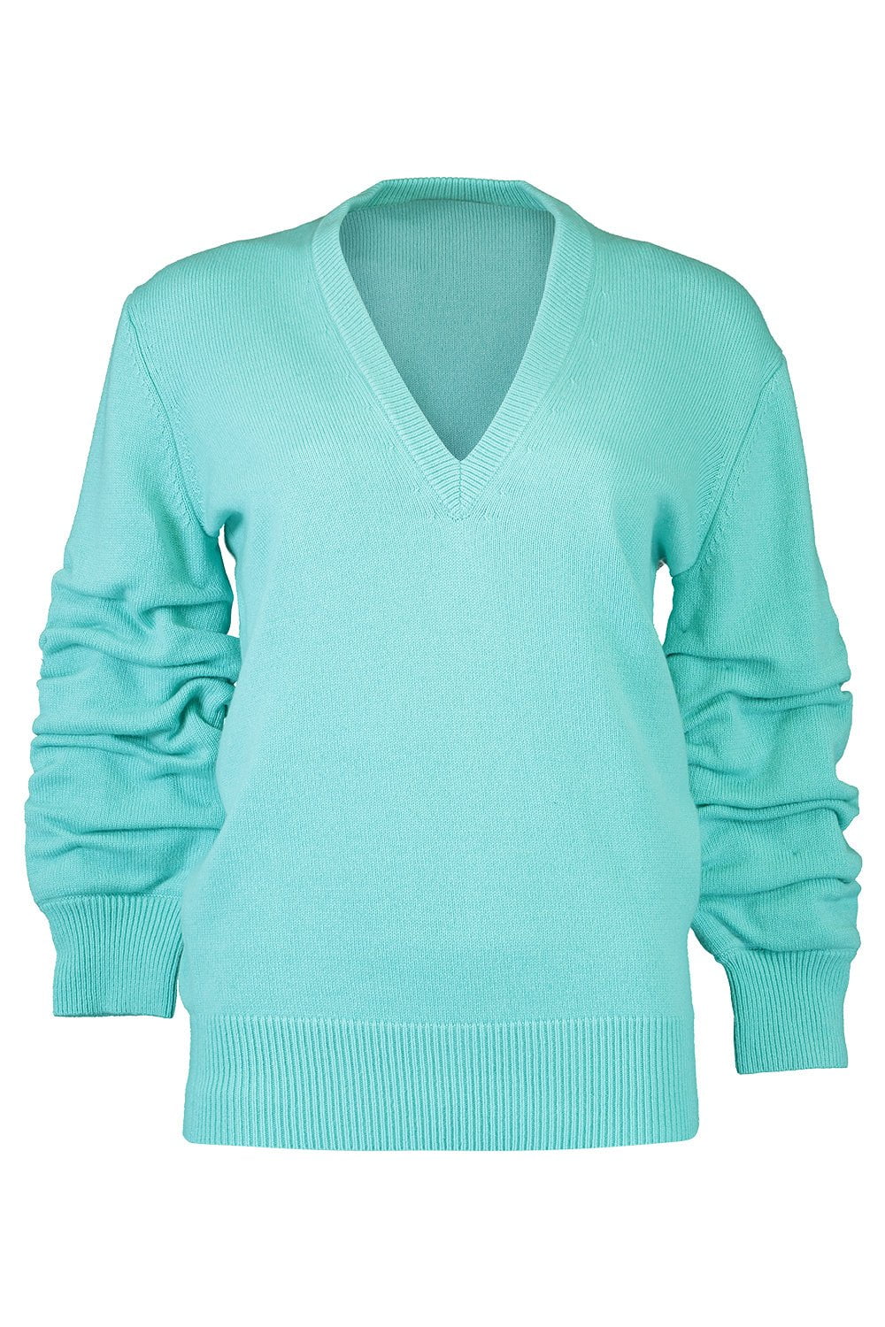 MICHAEL KORS-Ruched Sleeve Pullover-