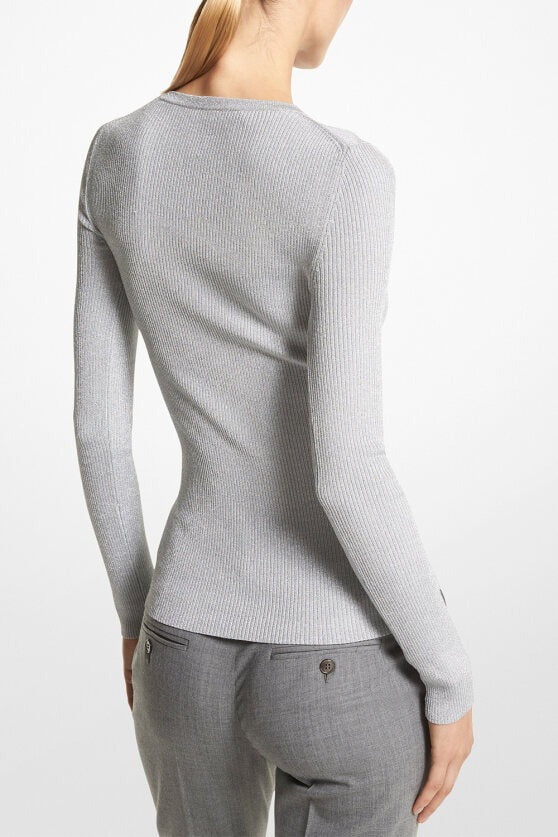 MICHAEL KORS-Hutton Pullover - Silver-