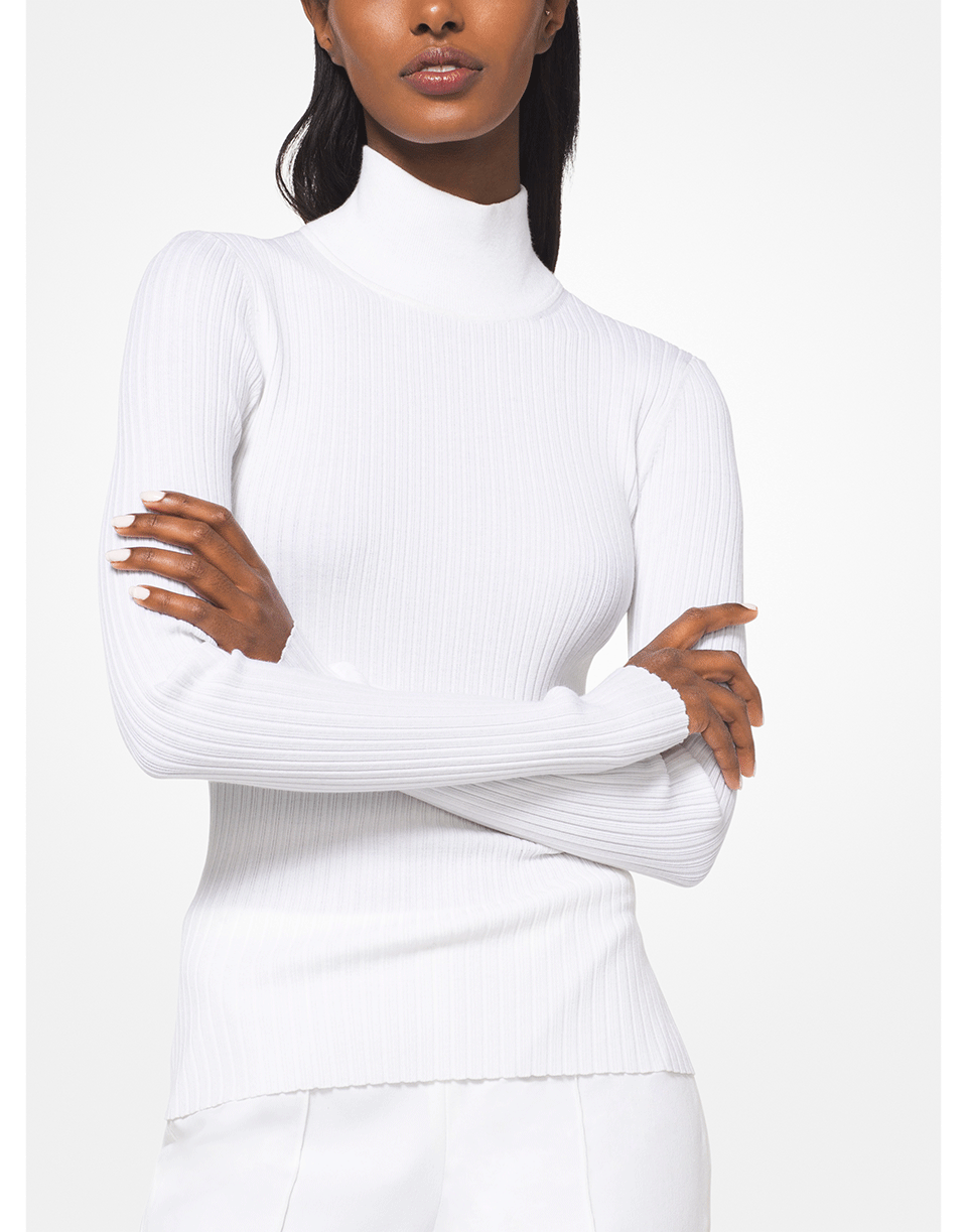 MICHAEL KORS-Ribbed Pullover-