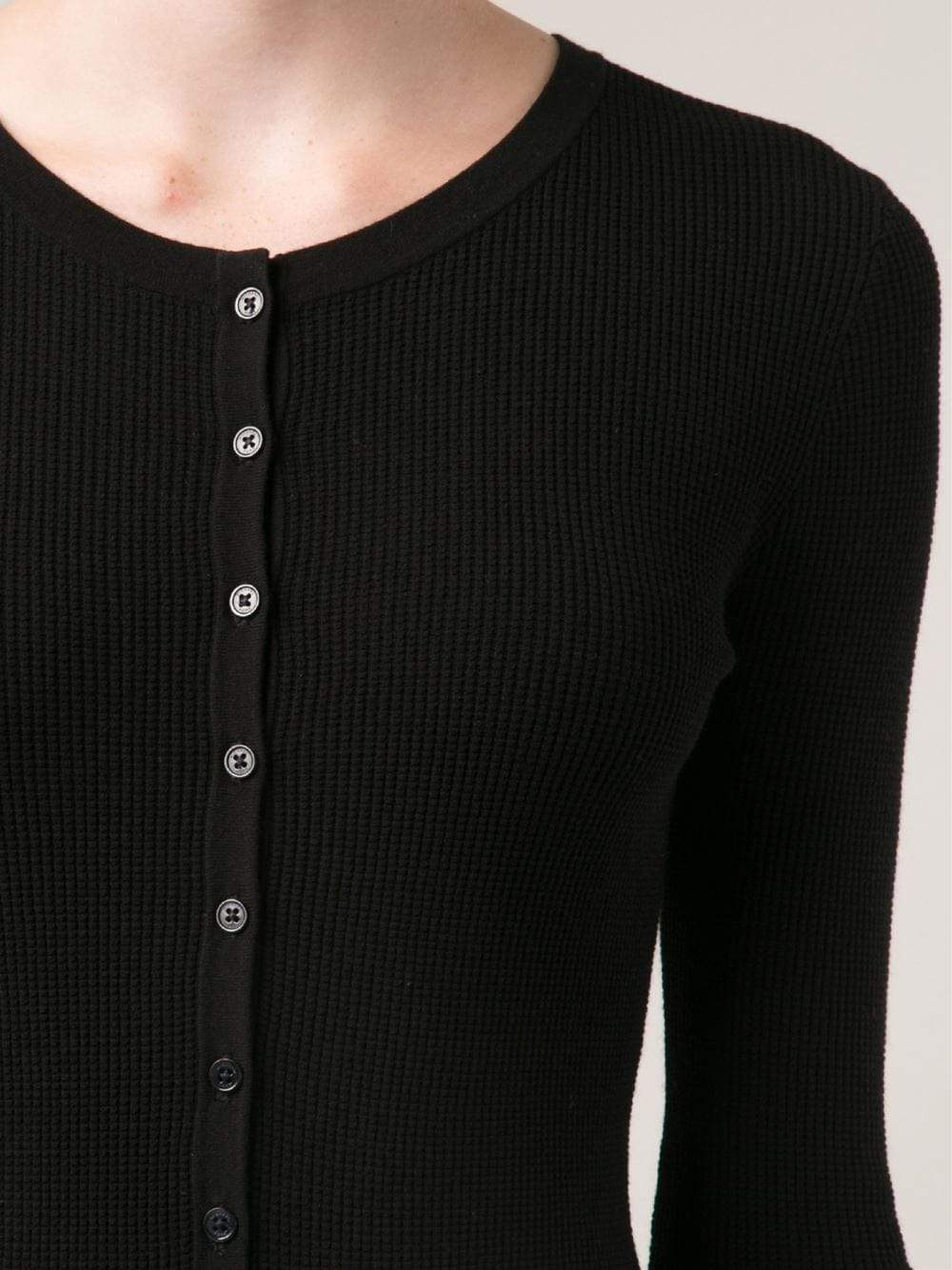 MICHAEL KORS-Ribbed Henley-