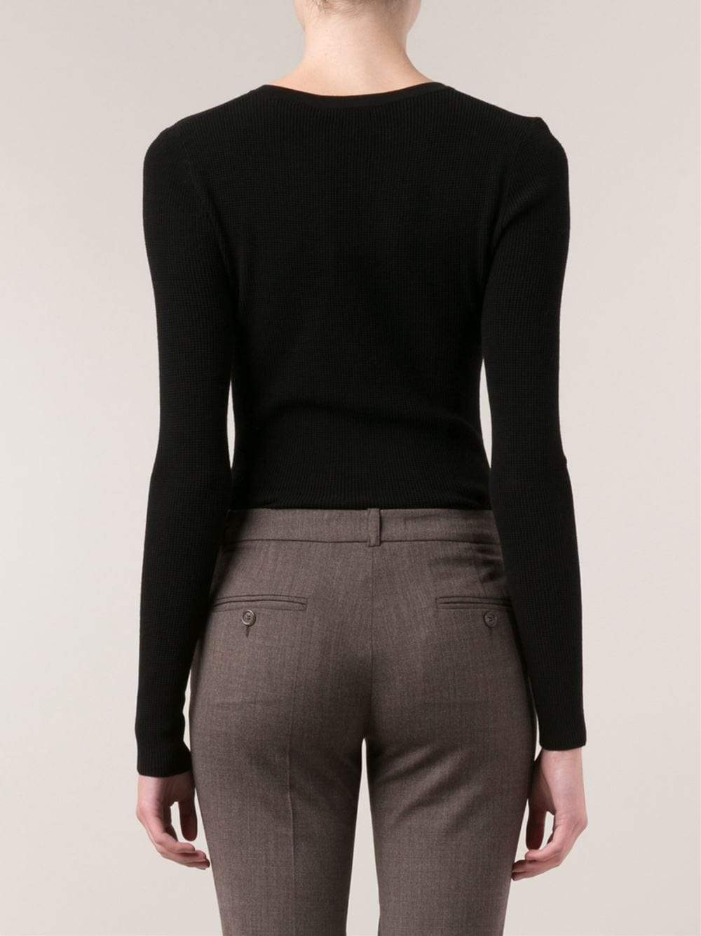 MICHAEL KORS-Ribbed Henley-