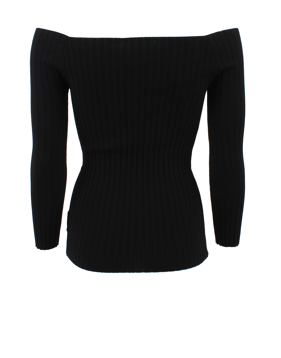 MICHAEL KORS-Stretch Viscose Boatneck-