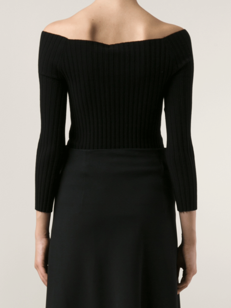 MICHAEL KORS-Stretch Viscose Boatneck-