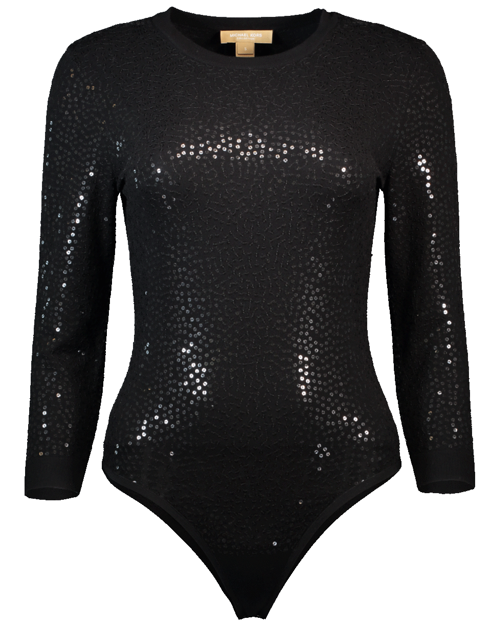 MICHAEL KORS-Paillette Bodysuit-
