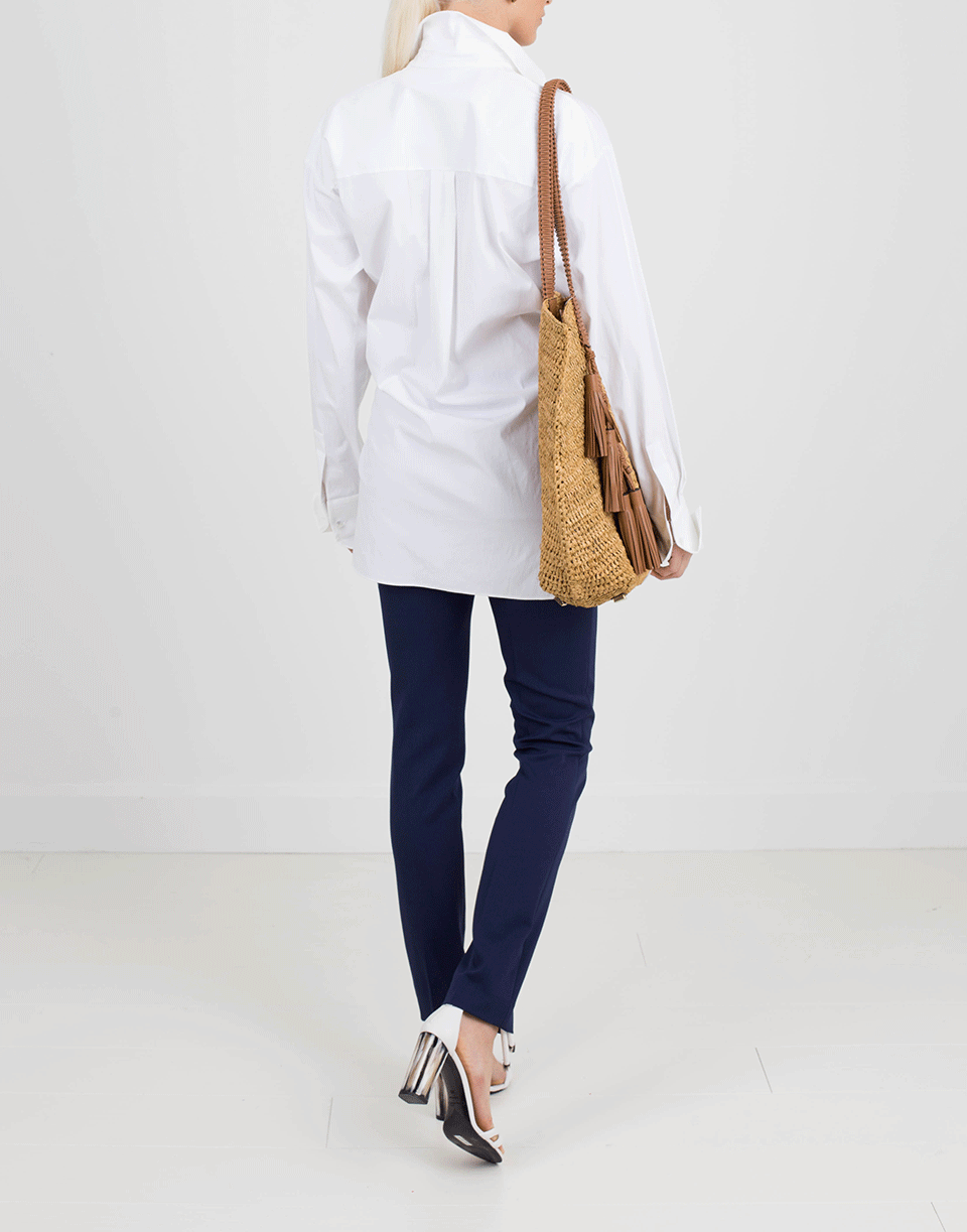 MICHAEL KORS-Tie Waist Long Shirt-