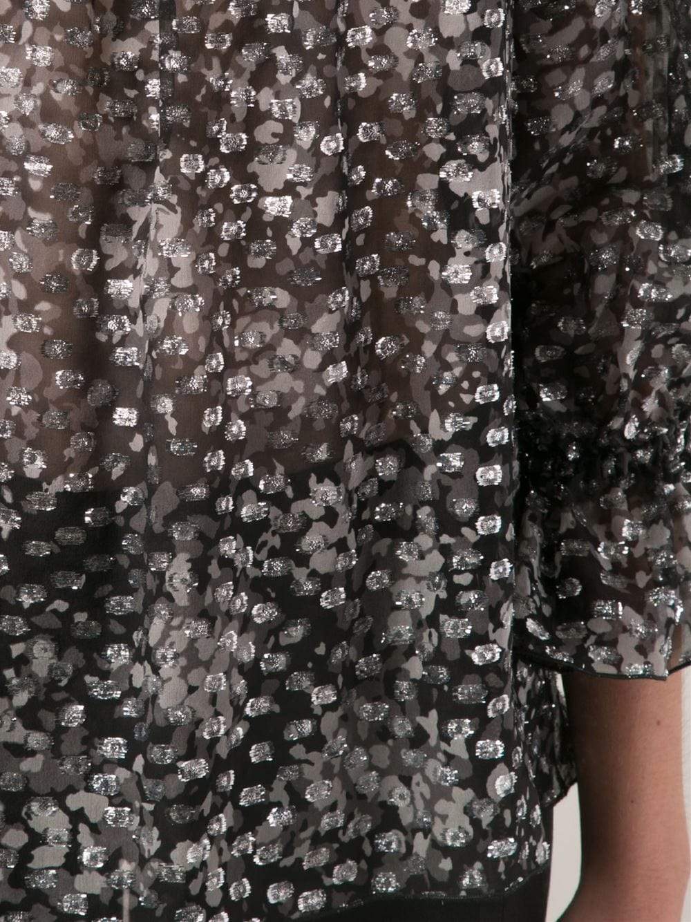 MICHAEL KORS-Off-Shoulder Floral Top-