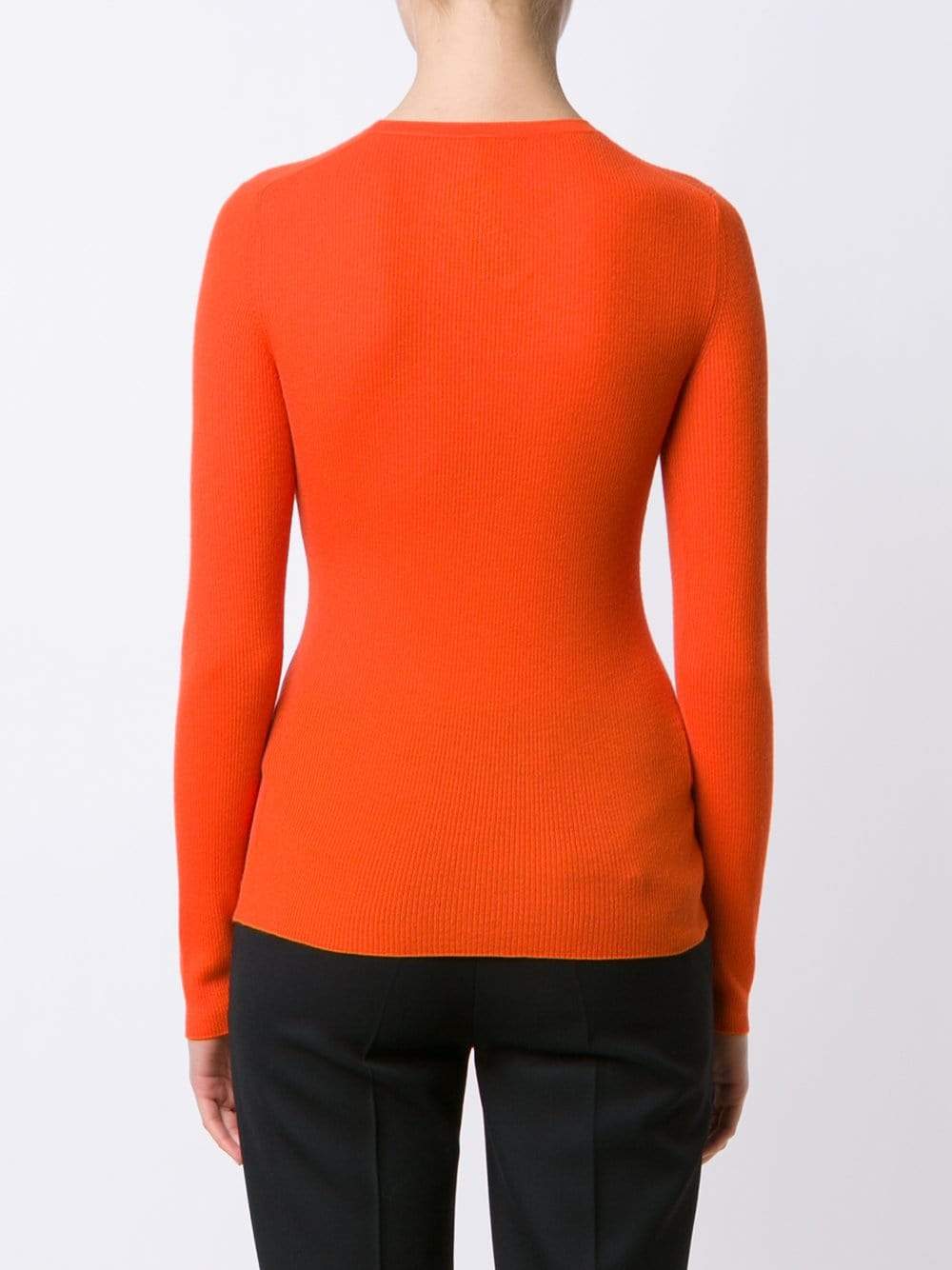MICHAEL KORS-Ribbed Crewneck Top-