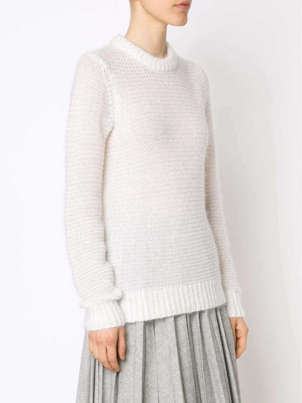 MICHAEL KORS-Sequin Mohair Sweater-