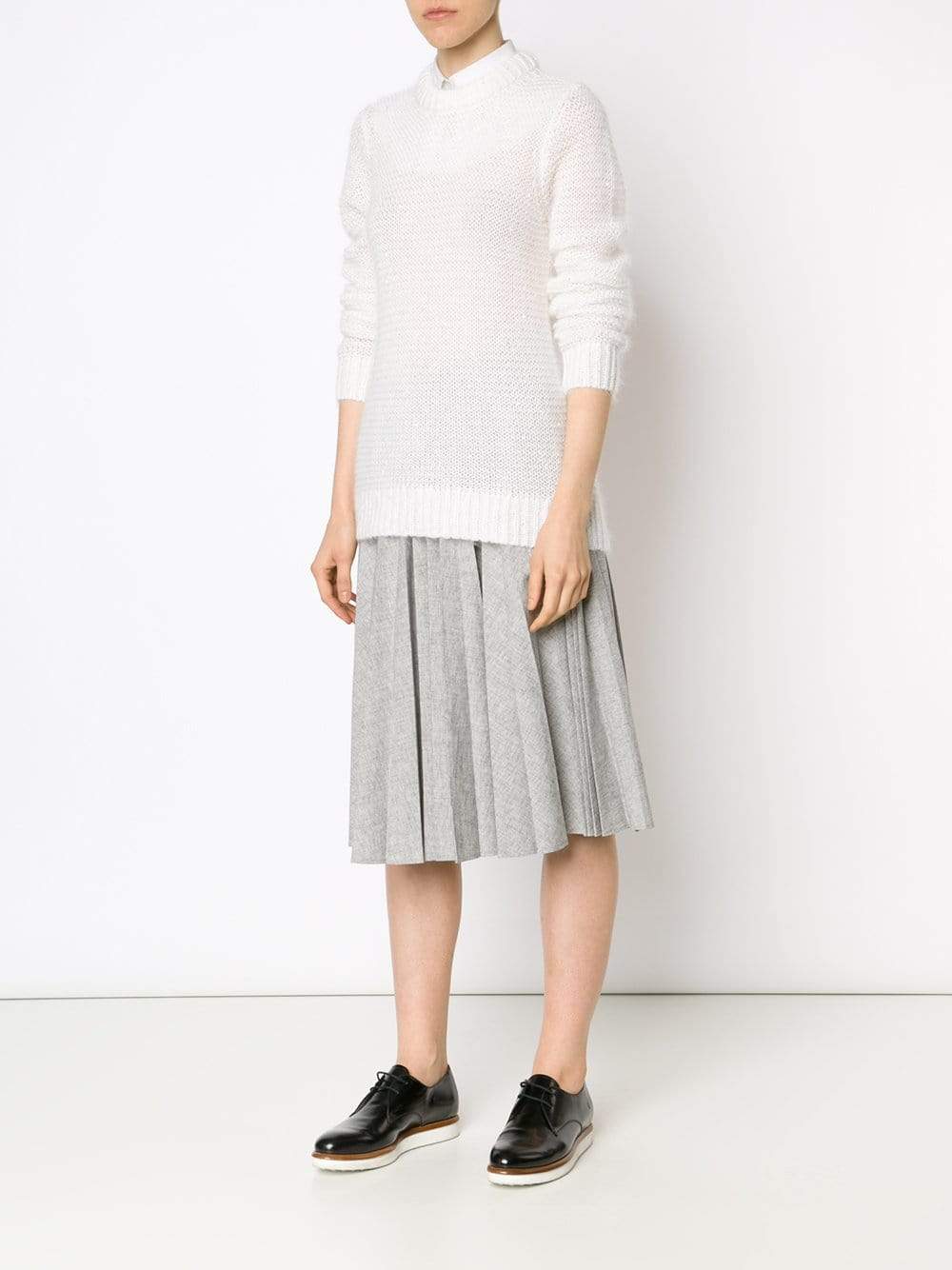 MICHAEL KORS-Sequin Mohair Sweater-