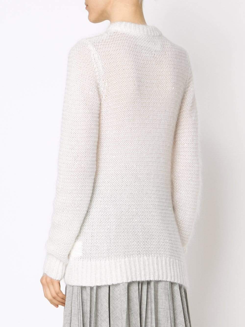 MICHAEL KORS-Sequin Mohair Sweater-