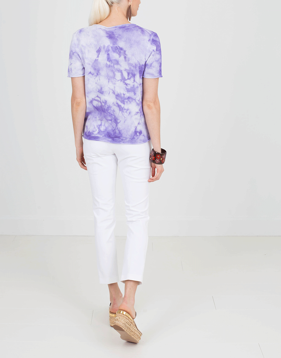 MICHAEL KORS-Tie Dye Tee-WISTERIA