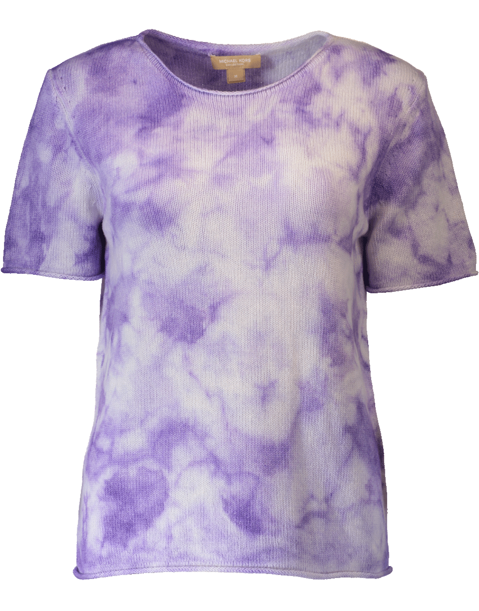 MICHAEL KORS-Tie Dye Tee-WISTERIA