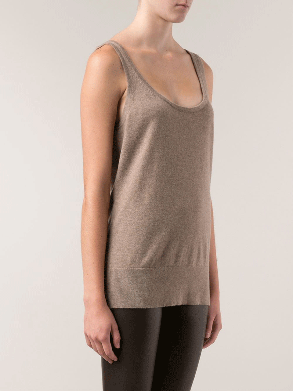 MICHAEL KORS-Cashmere Tank Top-