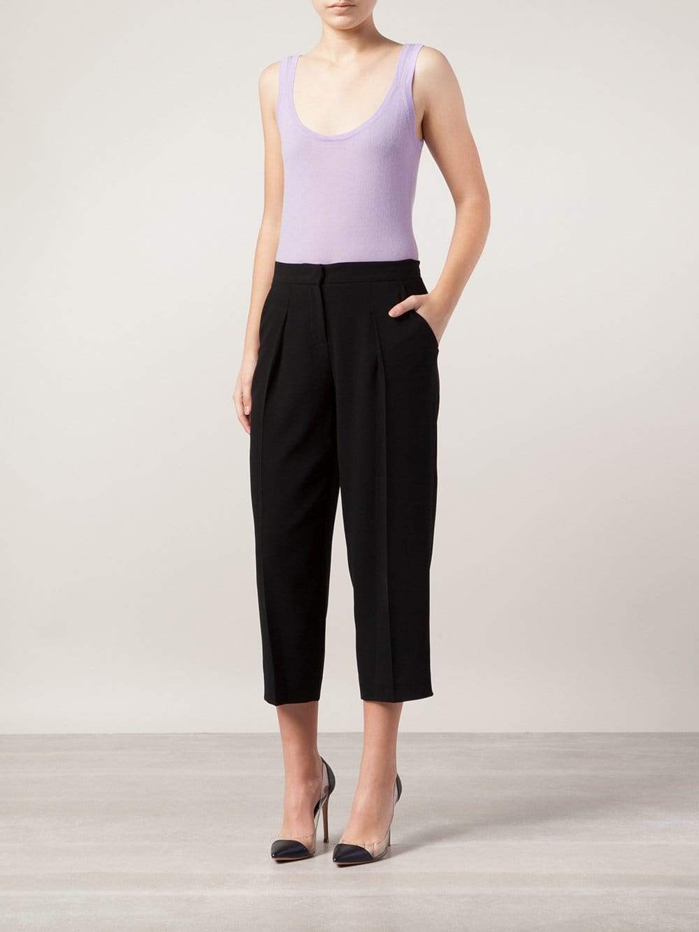 MICHAEL KORS-Featherweight Cashmere Tank-