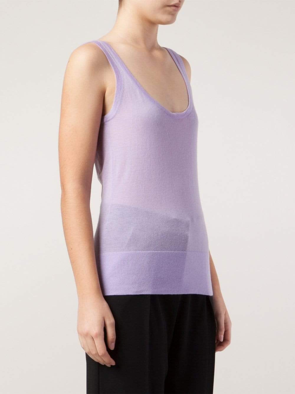 MICHAEL KORS-Featherweight Cashmere Tank-