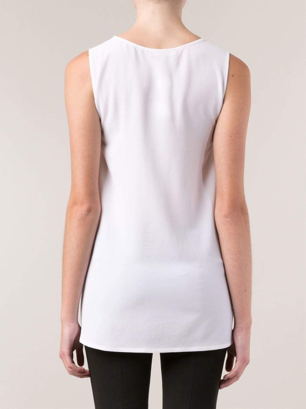 MICHAEL KORS-Long Silk Tank-