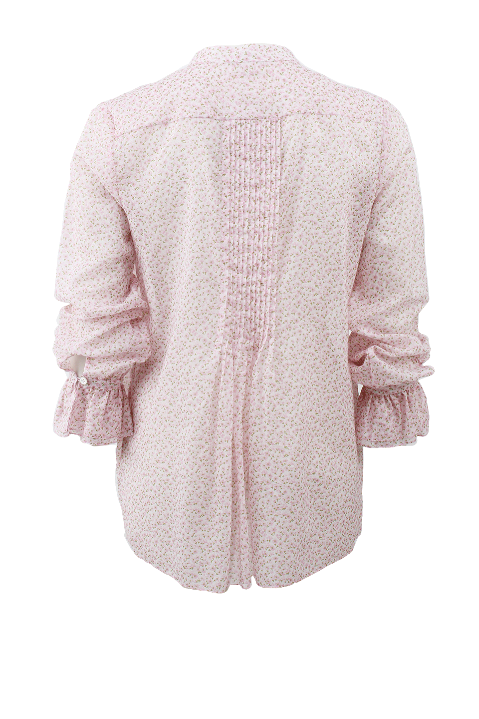 MICHAEL KORS-Pleat Front Floral Tunic-