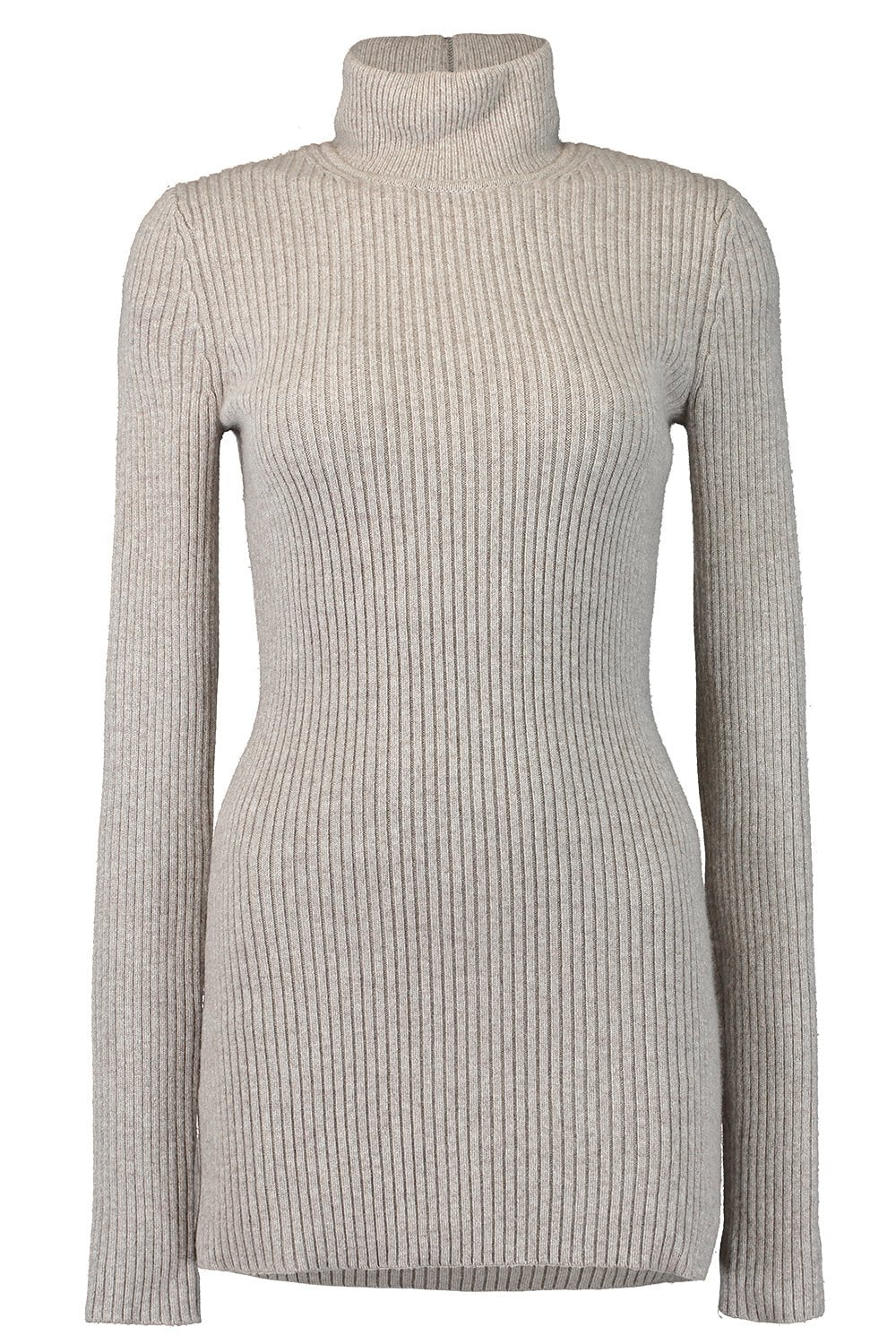 MICHAEL KORS-Ribbed Turtleneck Tunic-