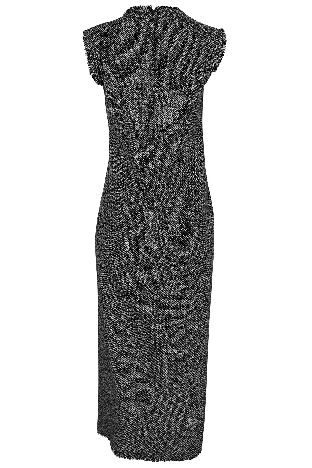 Frayed Ruched Sheath Dress-NOVELTY-2-CLOTHINGDRESSCOCKTAIL-MICHAEL KORS COLLECTION
