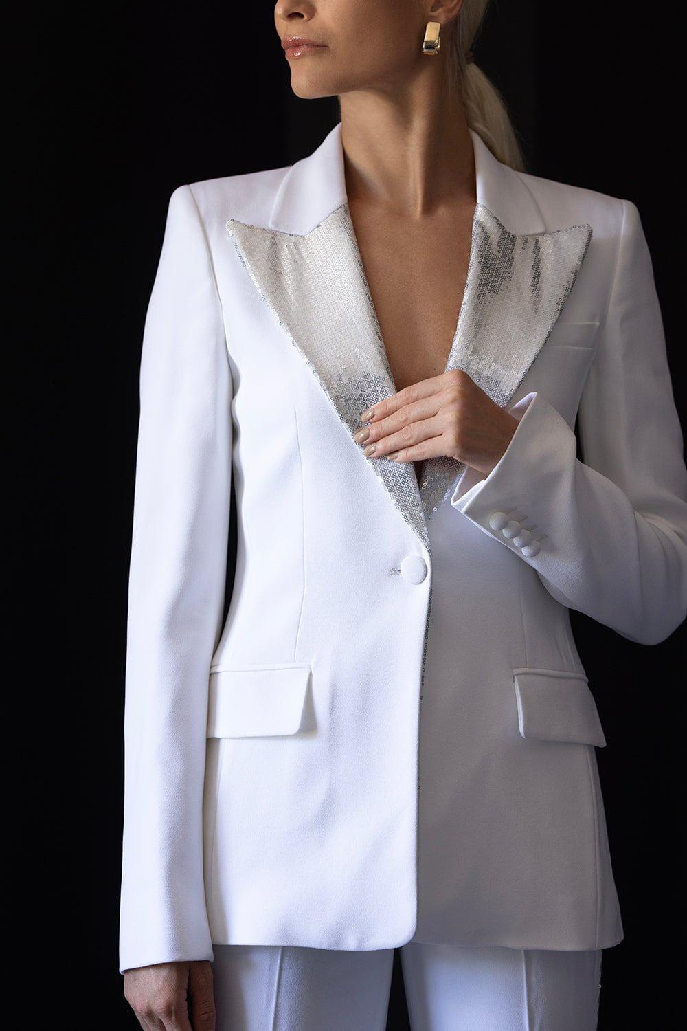 MICHAEL KORS COLLECTION-Embellished Georgino Blazer-