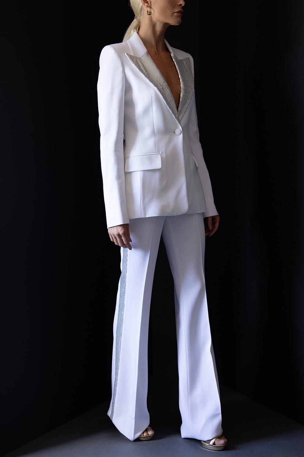 MICHAEL KORS COLLECTION-Embellished Georgino Blazer-