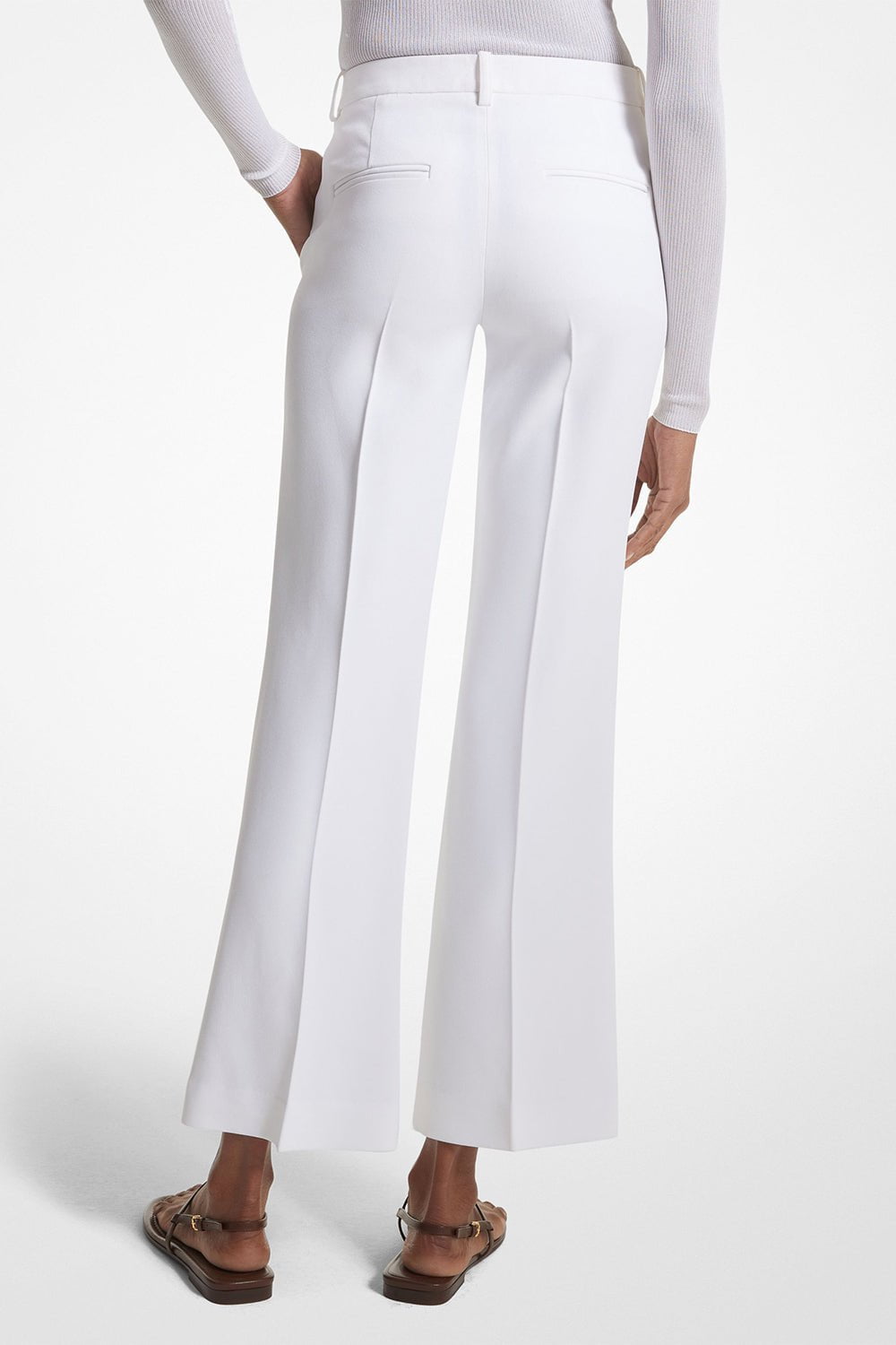 MICHAEL KORS COLLECTION-Haylee Trouser - Optic White-