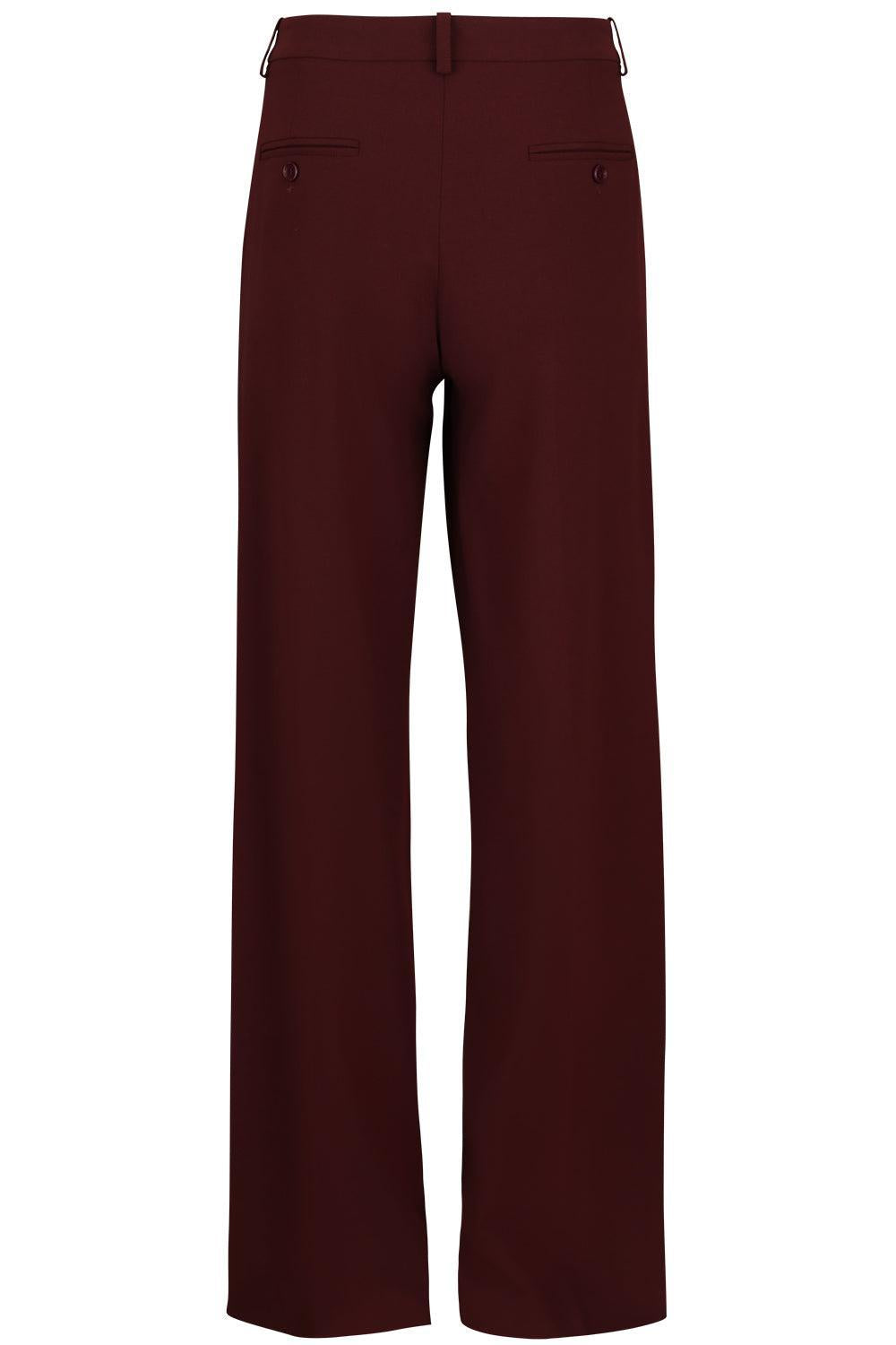 Camilla Stretch Stovepipe Trouser-RED-2-CLOTHINGPANTWIDE LEG-MICHAEL KORS COLLECTION
