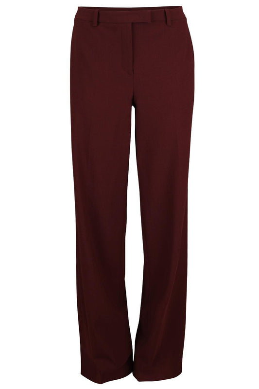 Camilla Stretch Stovepipe Trouser-RED-2-CLOTHINGPANTWIDE LEG-MICHAEL KORS COLLECTION