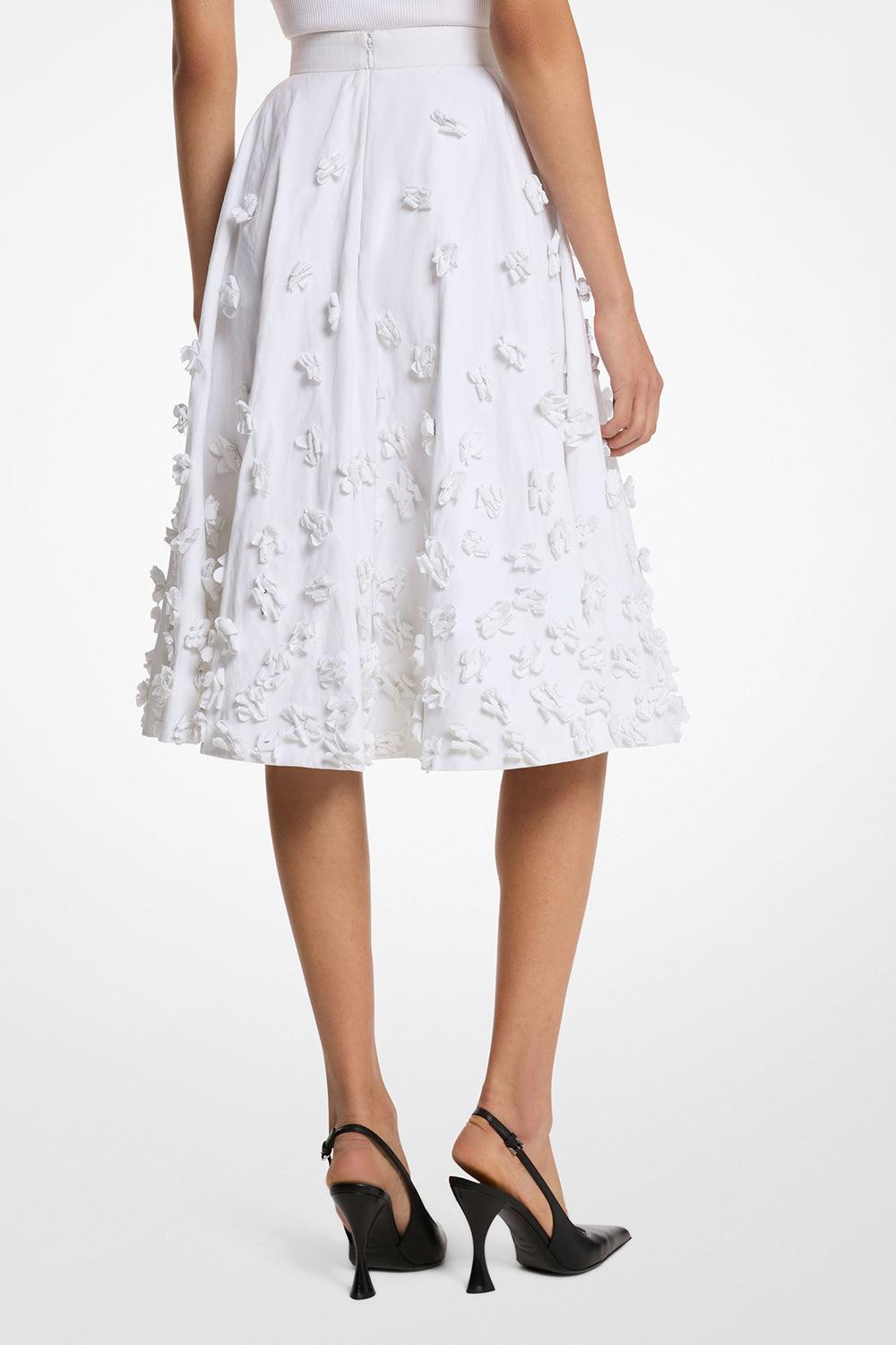 Embroidered Floral Circle Skirt | MICHAEL KORS COLLECTION Marissa Collections Embroidered Floral Circle Skirt | MICHAEL KORS COLLECTION Marissa Collections