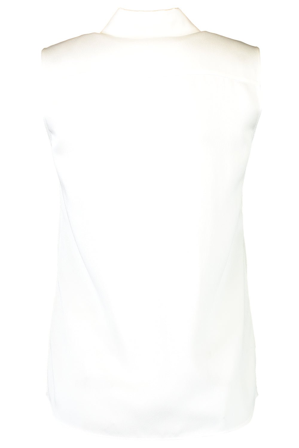 MICHAEL KORS COLLECTION-Sleeveless Hansen Shirt - Optic White-