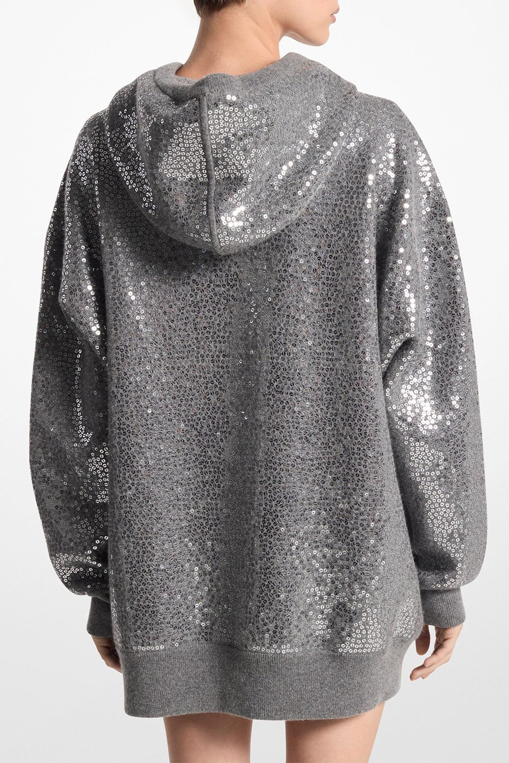 MICHAEL KORS COLLECTION-Embellished Hooded Sweatshirt-