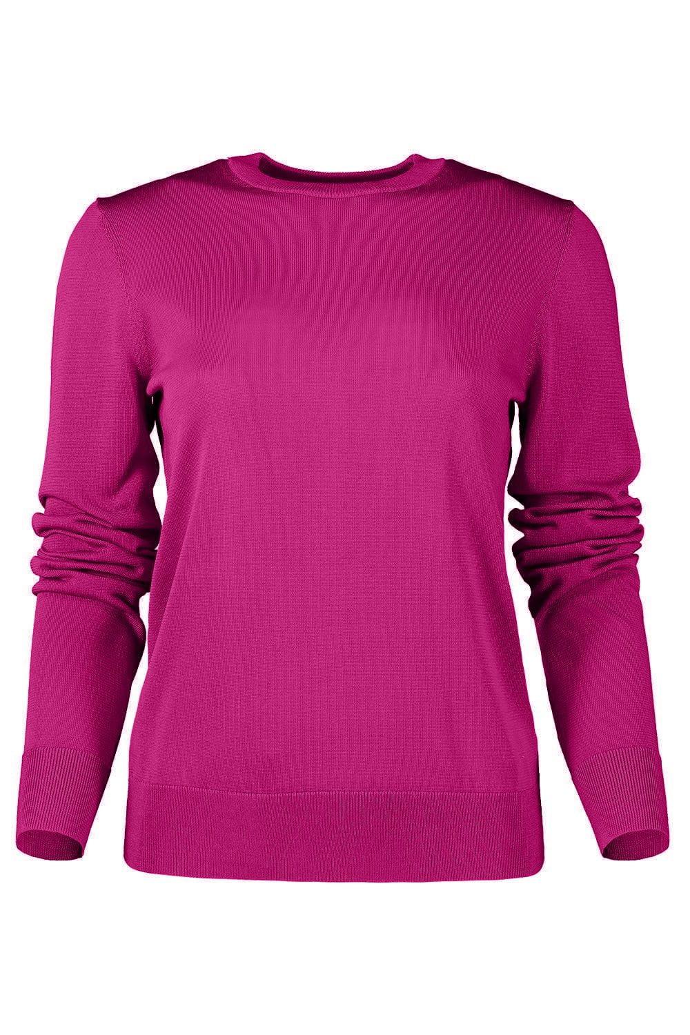 MICHAEL KORS COLLECTION-Silk Crewneck Pullover-