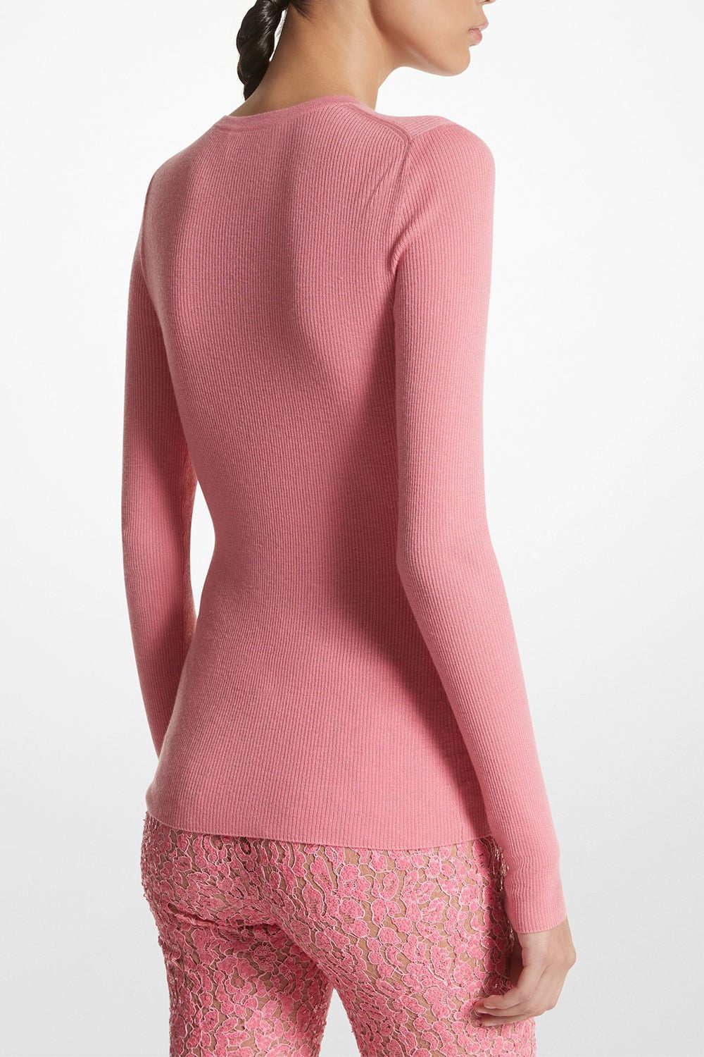 MICHAEL KORS COLLECTION-Hutton Pullover - Geranium-