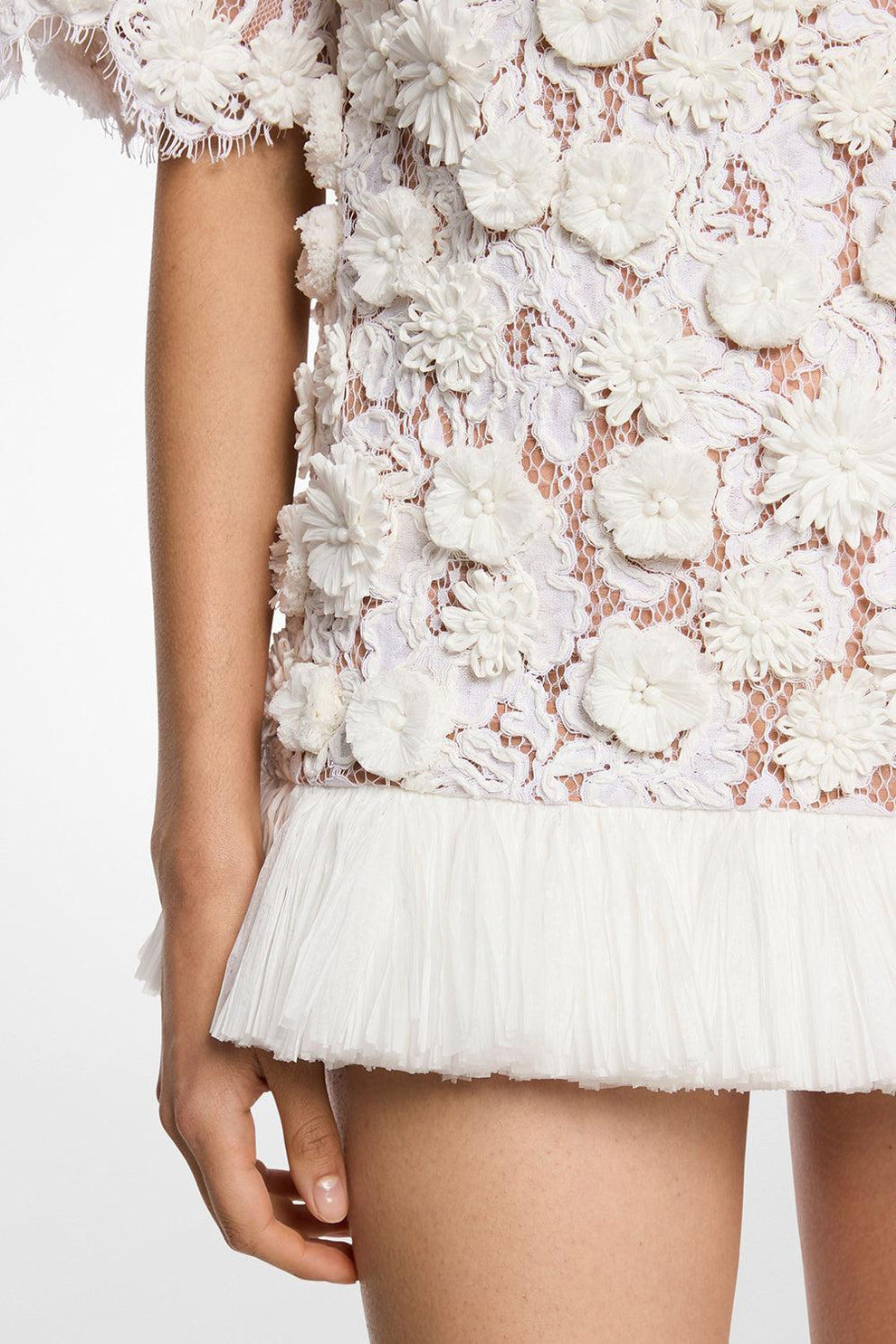 Embroidered Floral Tunic Dress | MICHAEL KORS COLLECTION Marissa Collections Embroidered Floral Tunic Dress | MICHAEL KORS COLLECTION Marissa Collections