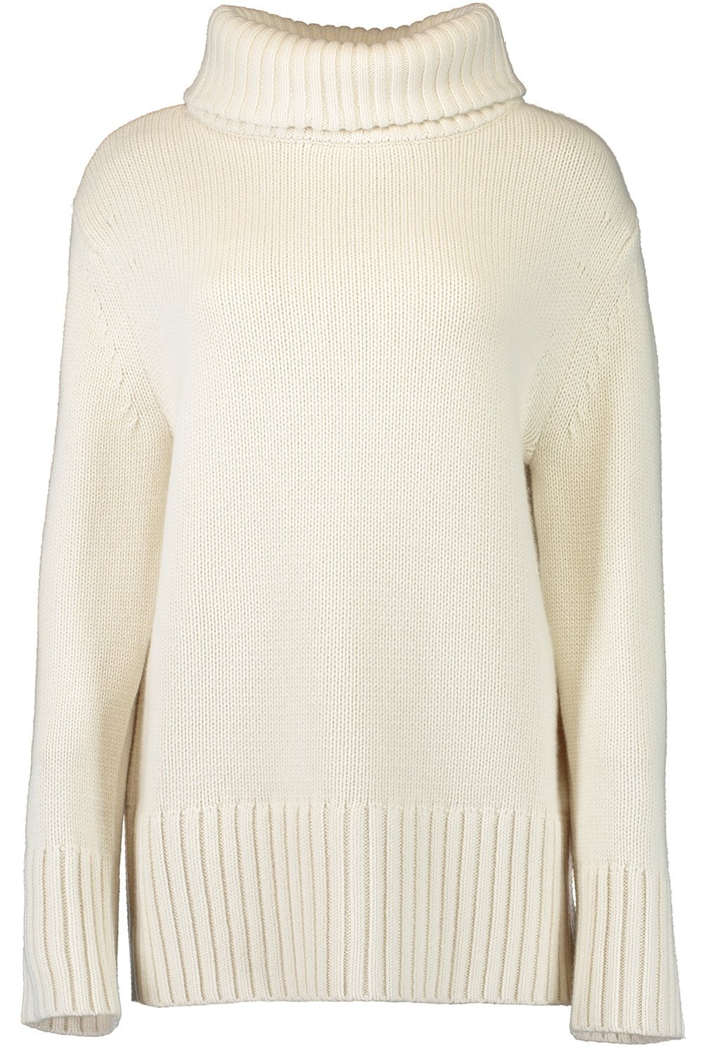 MICHAEL KORS-Oversized Turtleneck Pullover - Ivory-