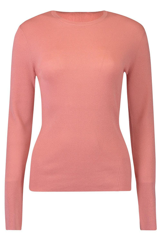 Hutton Pullover - Guava-PINK-XS-CLOTHINGTOPKNITS-MICHAEL KORS COLLECTION