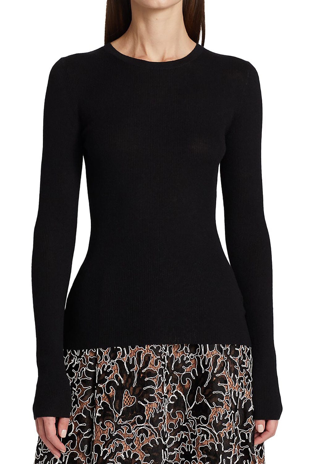 MICHAEL KORS COLLECTION-Hutton Pullover - Black-