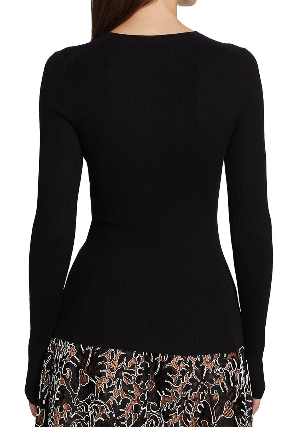 MICHAEL KORS COLLECTION-Hutton Pullover - Black-