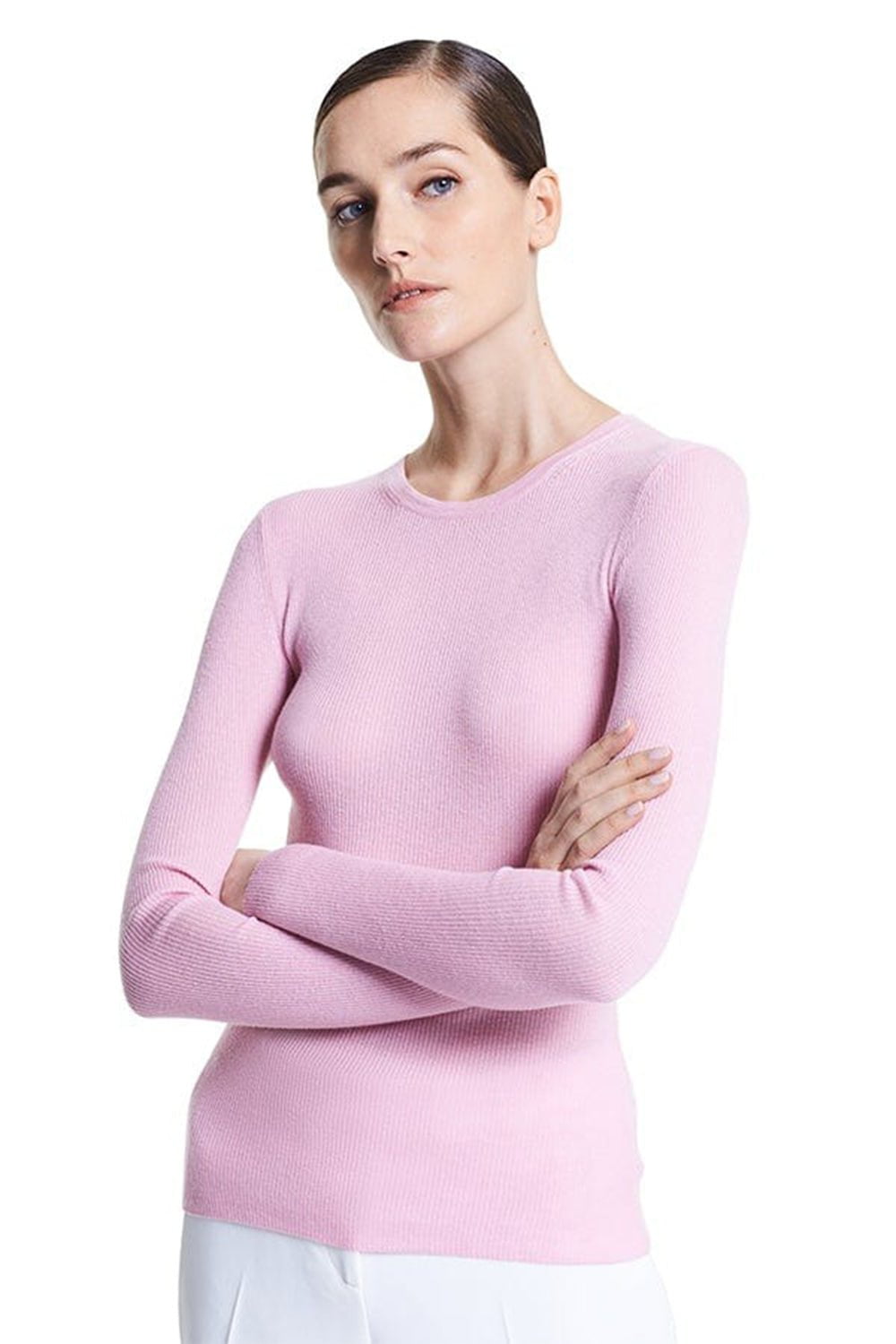 MICHAEL KORS COLLECTION-Hutton Pullover - Rose-